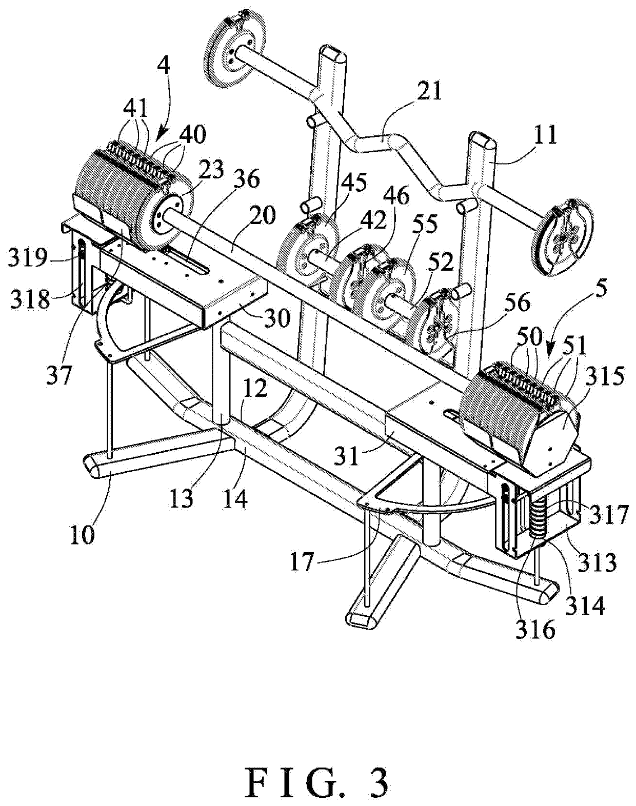 Dumbbell and barbell supporting system