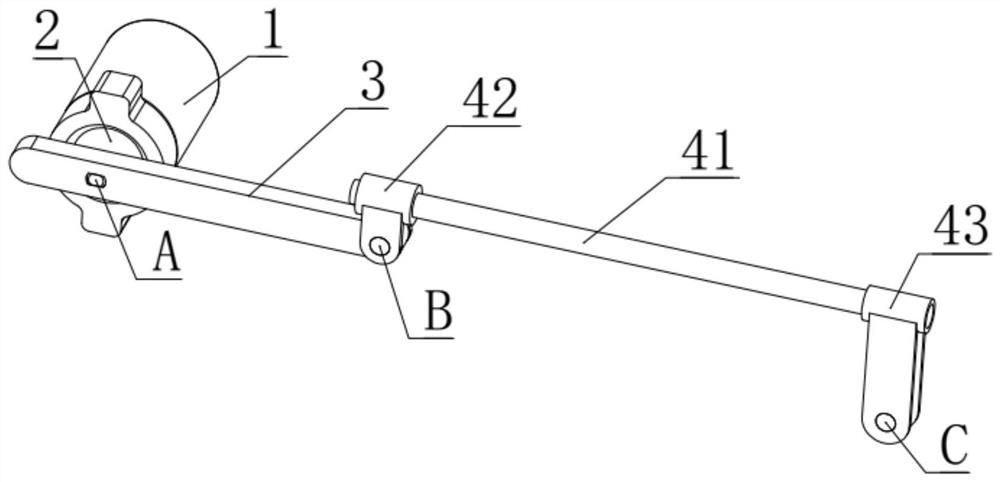 Intelligent door opening and closing actuator and working method thereof