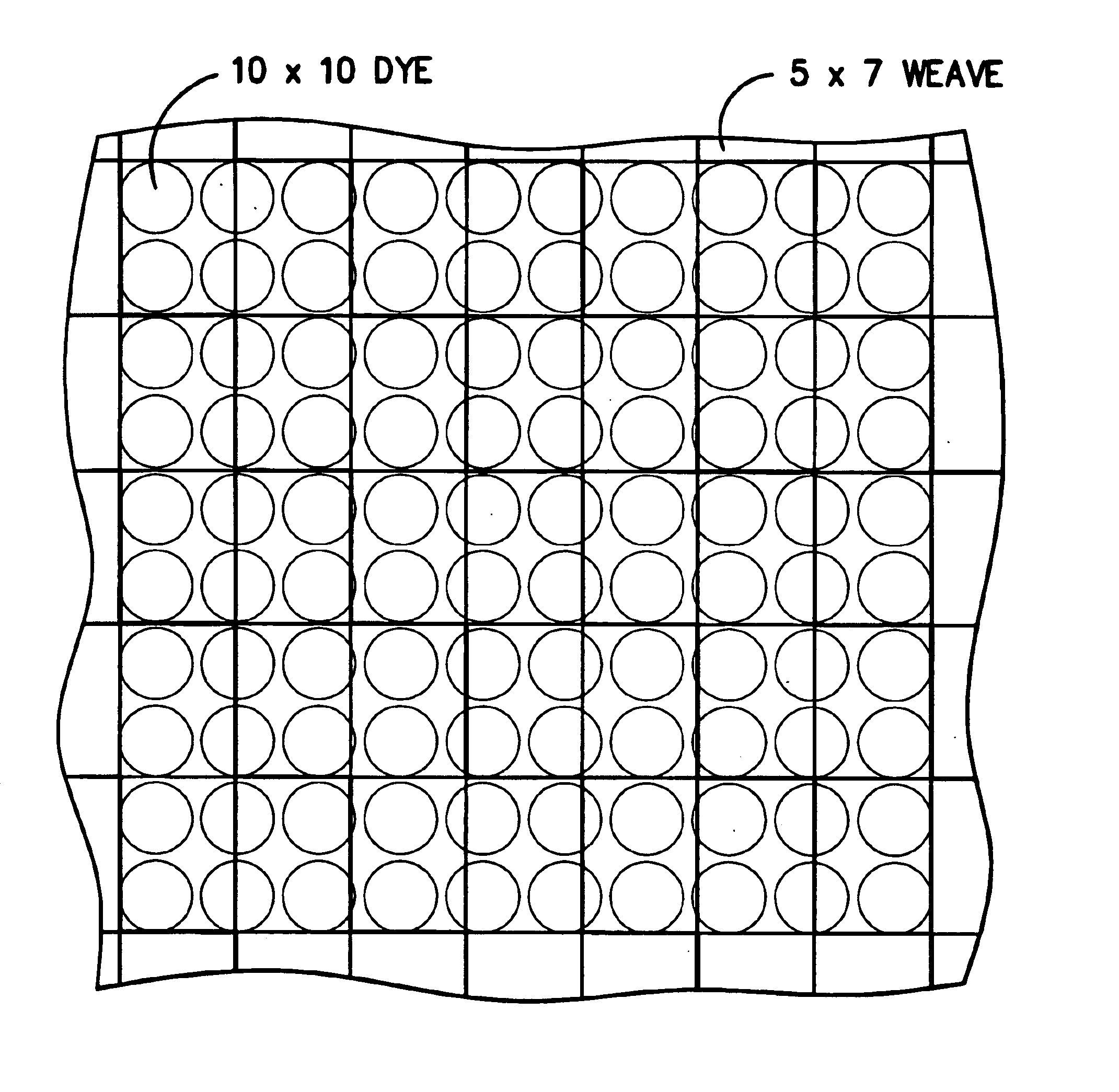 Patterned carpet and method