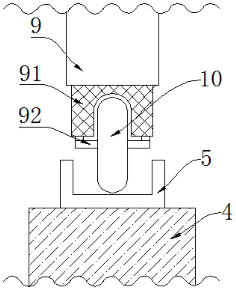Rotary scraper device for automatic segment concrete trowelling machine and using method