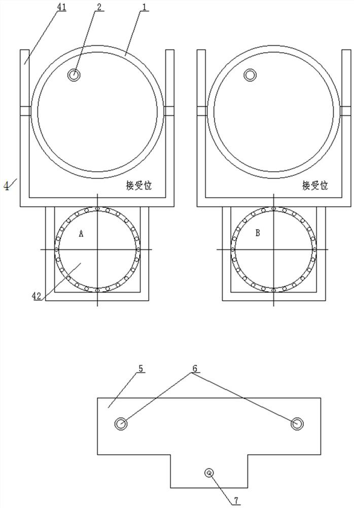 Continuous casting machine pouring device and pouring method