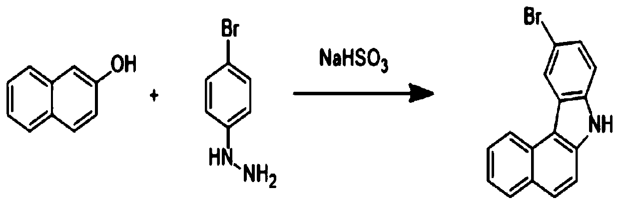 10-bromo-7H-benzo[c]carbazole preparation method