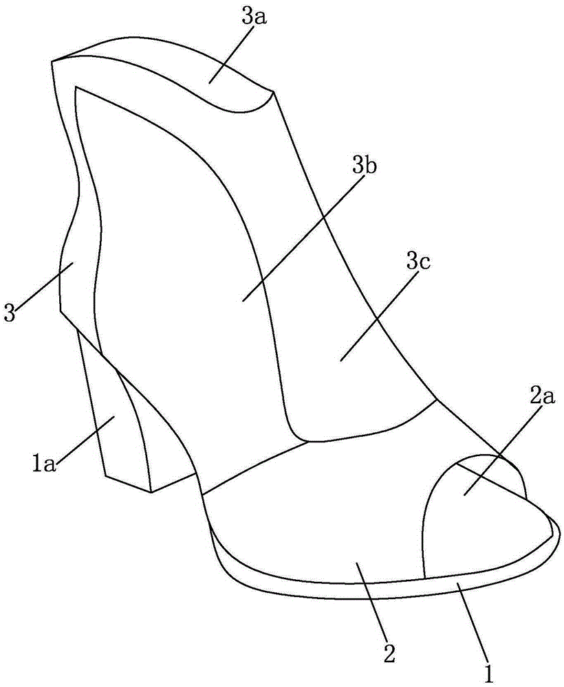 Fish-mouth-shaped female single-layer shoe with gauze