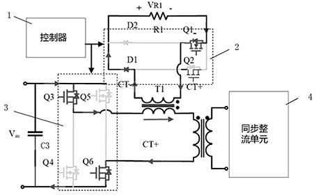 Current sampling circuit based on bridge circuit