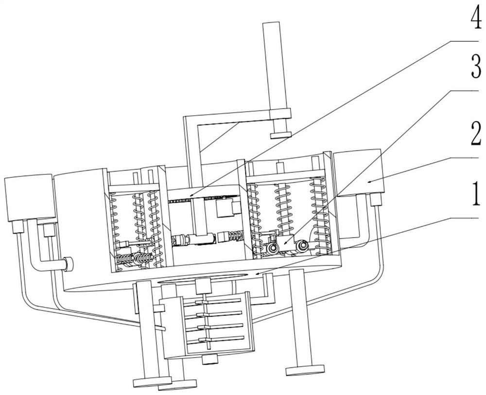 Concentration adjusting type anesthesia device for anesthesiology department