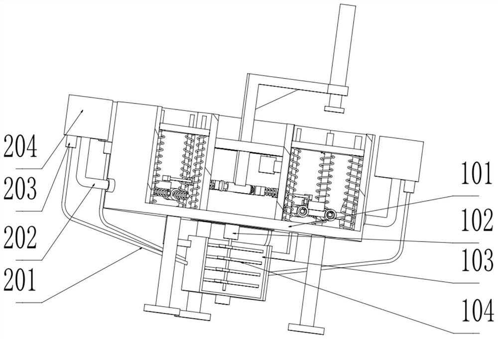 Concentration adjusting type anesthesia device for anesthesiology department