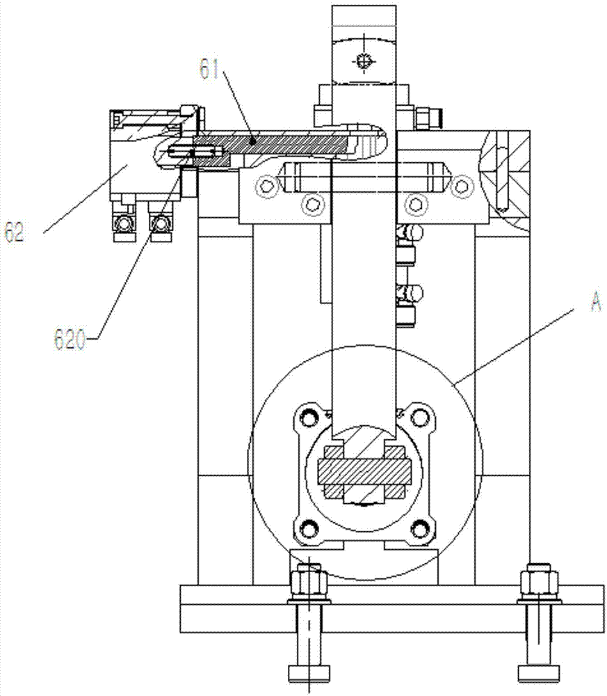 Full automatic tooling clamp for semi-crankshaft finish machining