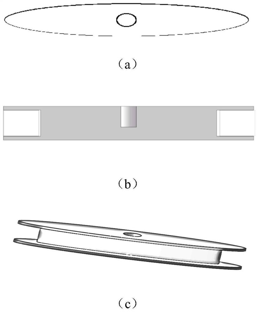 Optical fiber ring implementation method of a small-caliber cylindrical high-precision optical fiber gyroscope