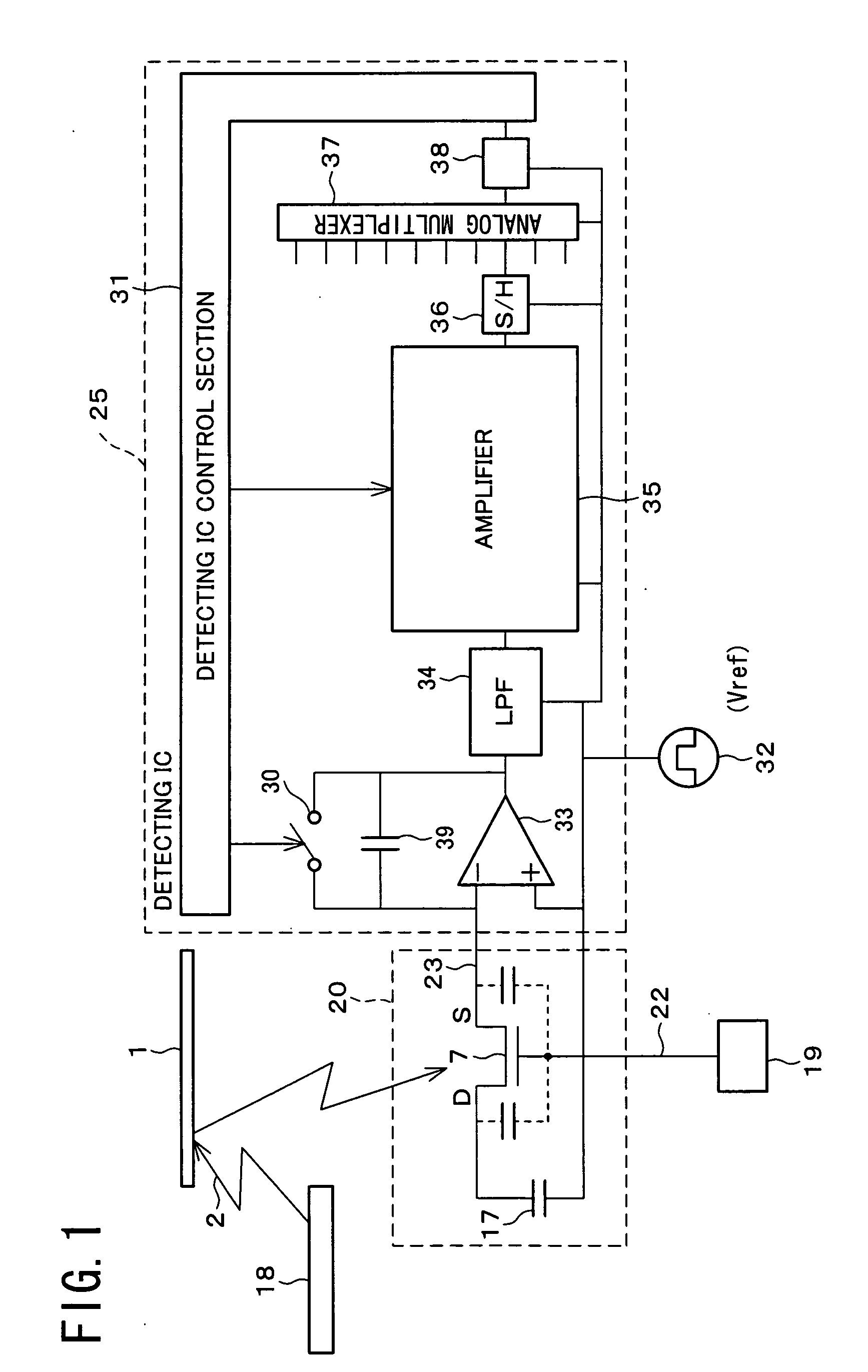 Method for detecting photoelectric conversion amount and photoelectric converter, method for inputting image and device for inputting image, two-dimesional image sensor and method for driving two-dimensional image sensor