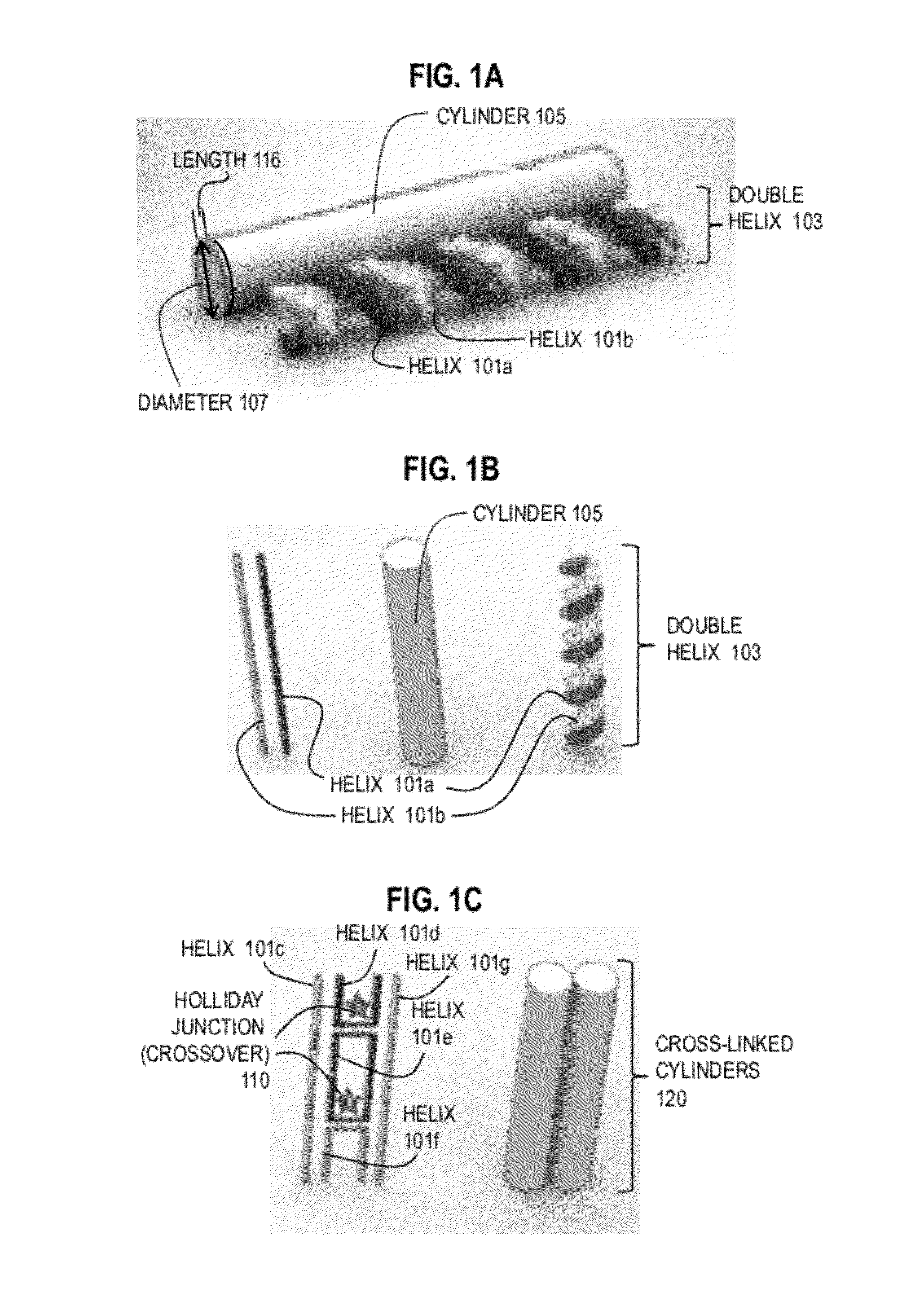 Method and apparatus for controlling properties of nucleic acid nanostructures