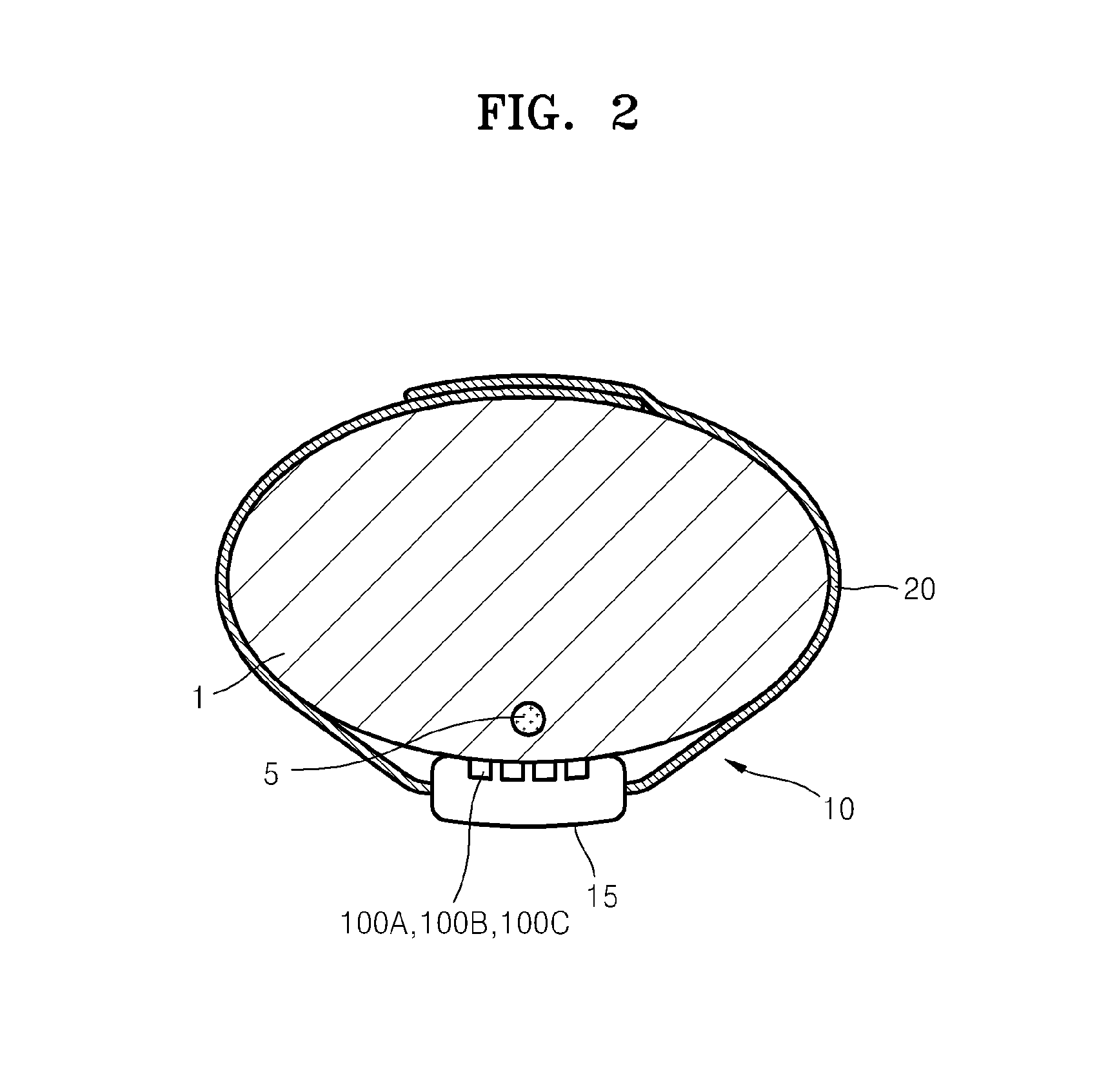 Contact force sensor package, blood pressure meter with the same, and method for fabricating the contact force sensor package