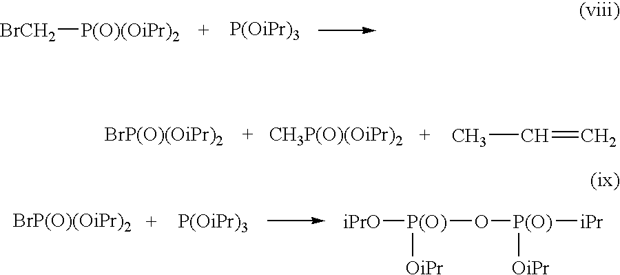 Preparation of halohydrocarbyl phosphonic acid diesters