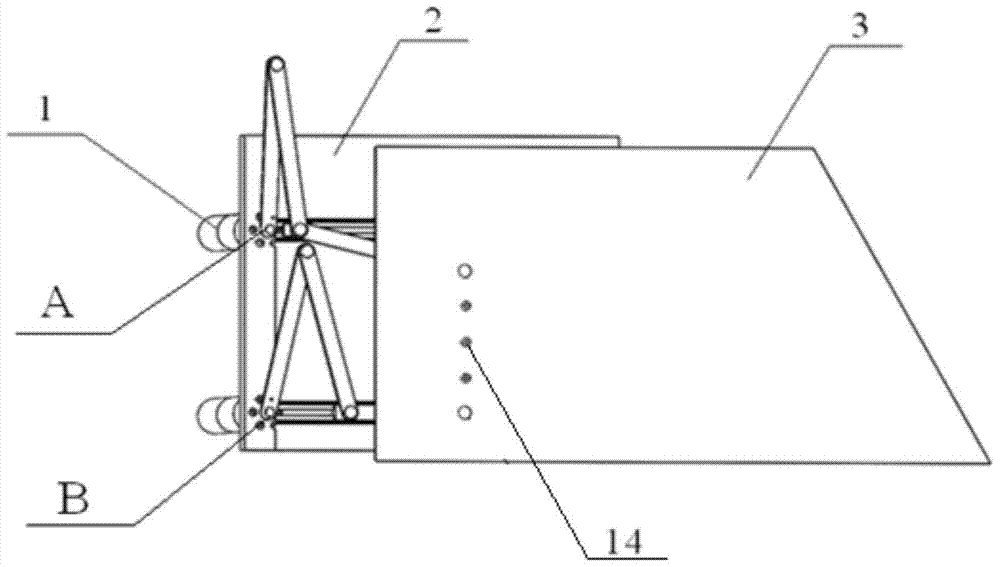 A wing-changing mechanism of an underwater glider
