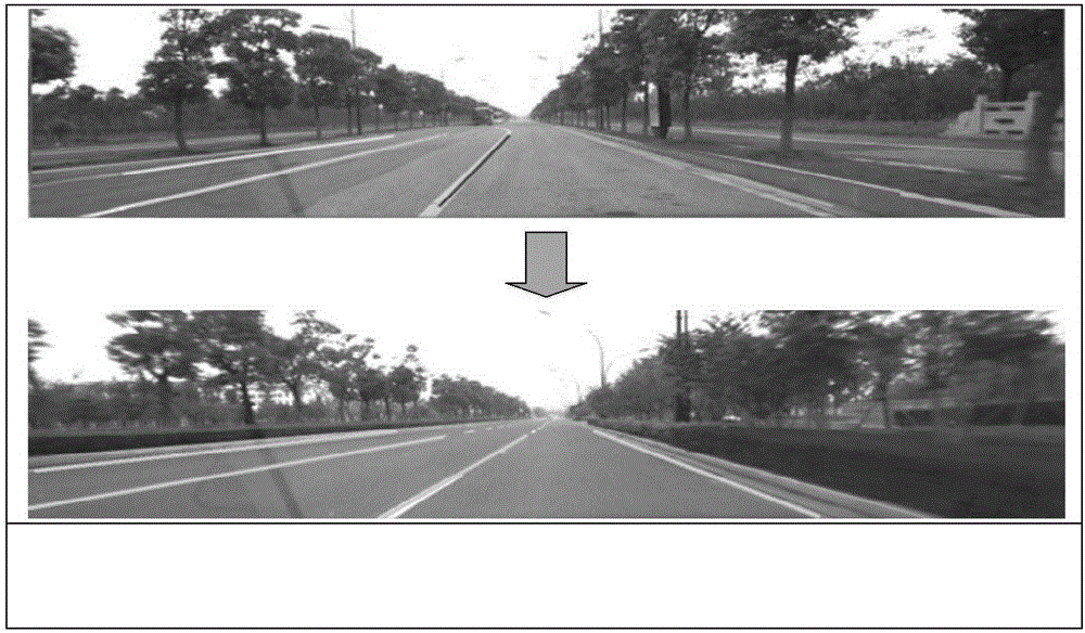Method for real-time lane line detection based on vision under complex lighting conditions