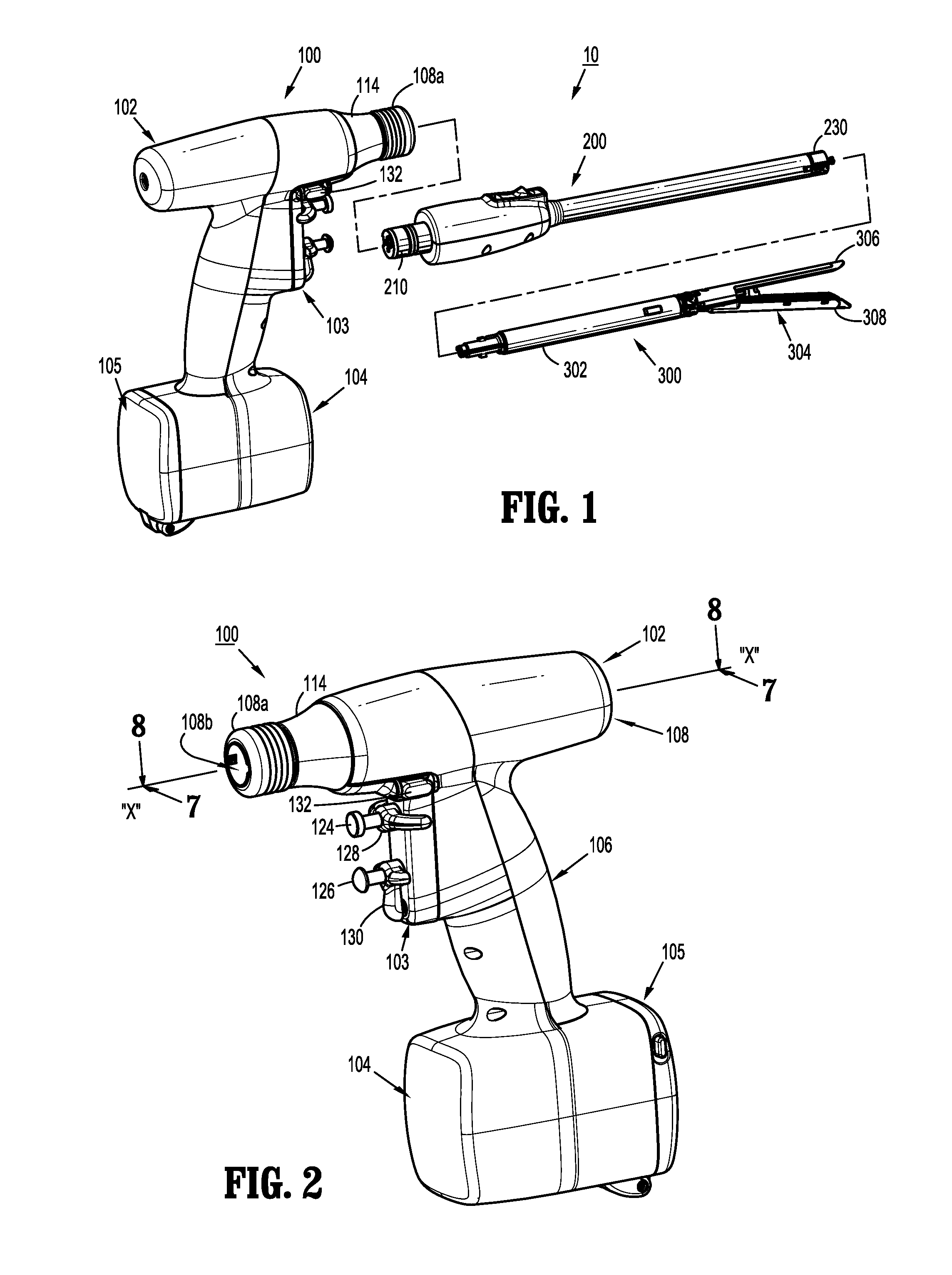 Adapter load button decoupled from loading unit sensor