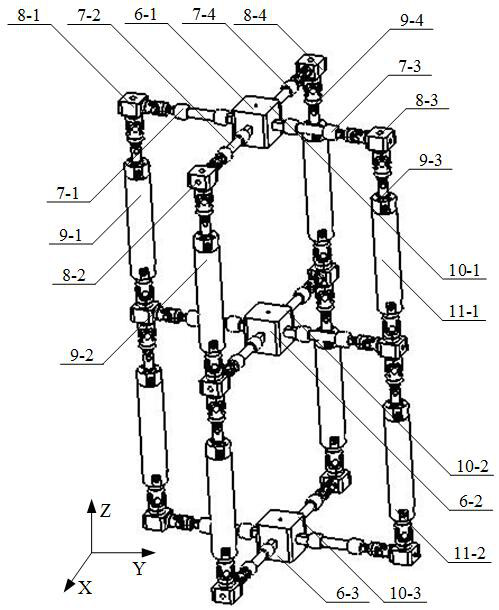 Bionic robot, system and method based on series-parallel hybrid pneumatic muscles and air cylinders