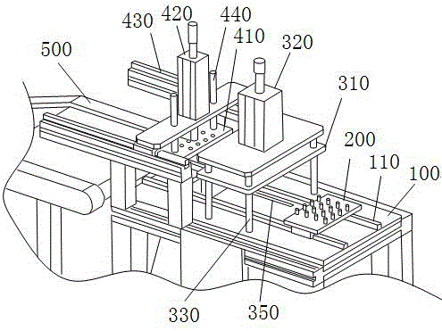Water gap separation device and water gap separation method thereof