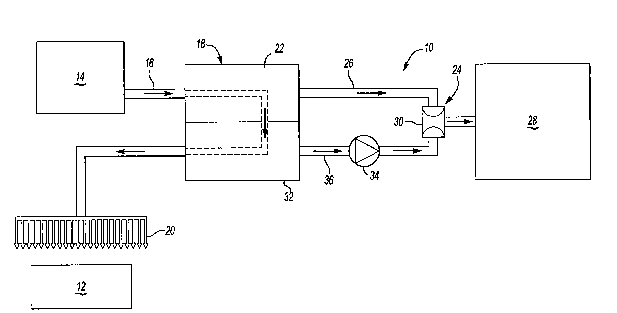 Hybrid vacuum system for fuel deoxygenation