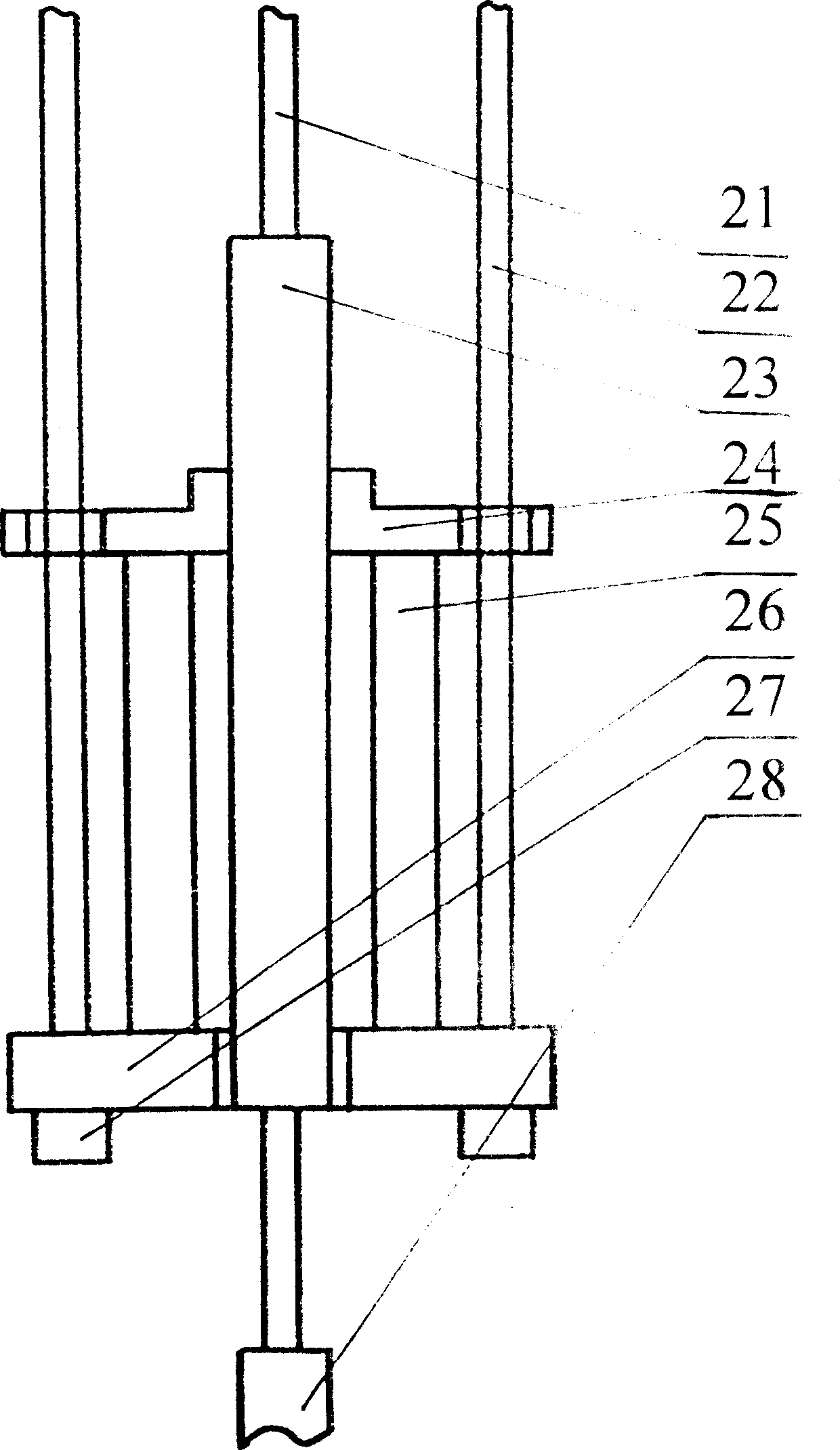 Method and equipment for equipotential self-balancing pumping unit in cluster wells