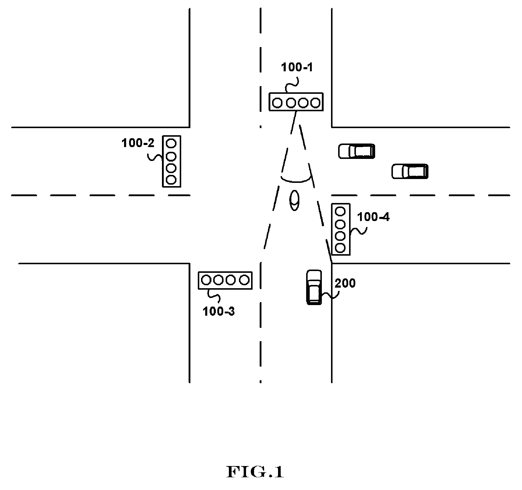 System and method for preventing traffic signal violation using infrared communication