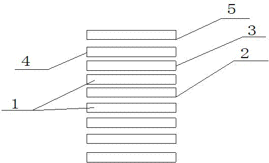 Environment-friendly waterproof solid wood balance plate and preparation method thereof