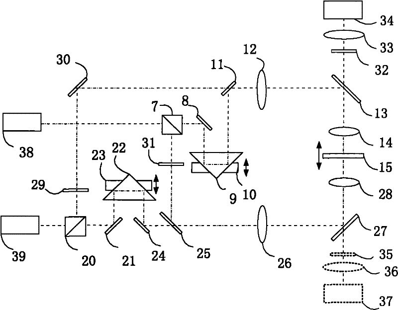 Fluorescent three-dimensional nano-resolution imaging method with axial selectivity excitation and device thereof