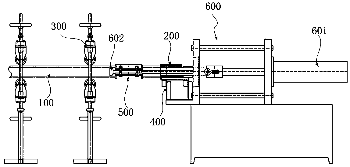 Joint mounting equipment and connecting method of flexible pipe and joint