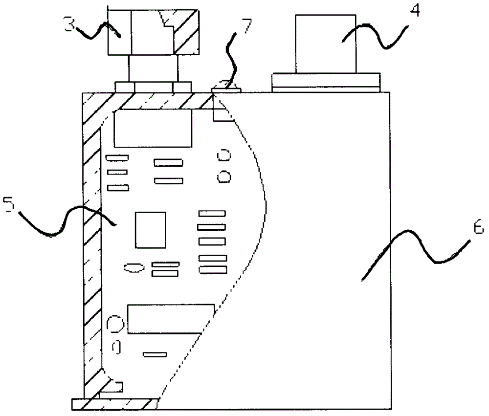 Color line film detector