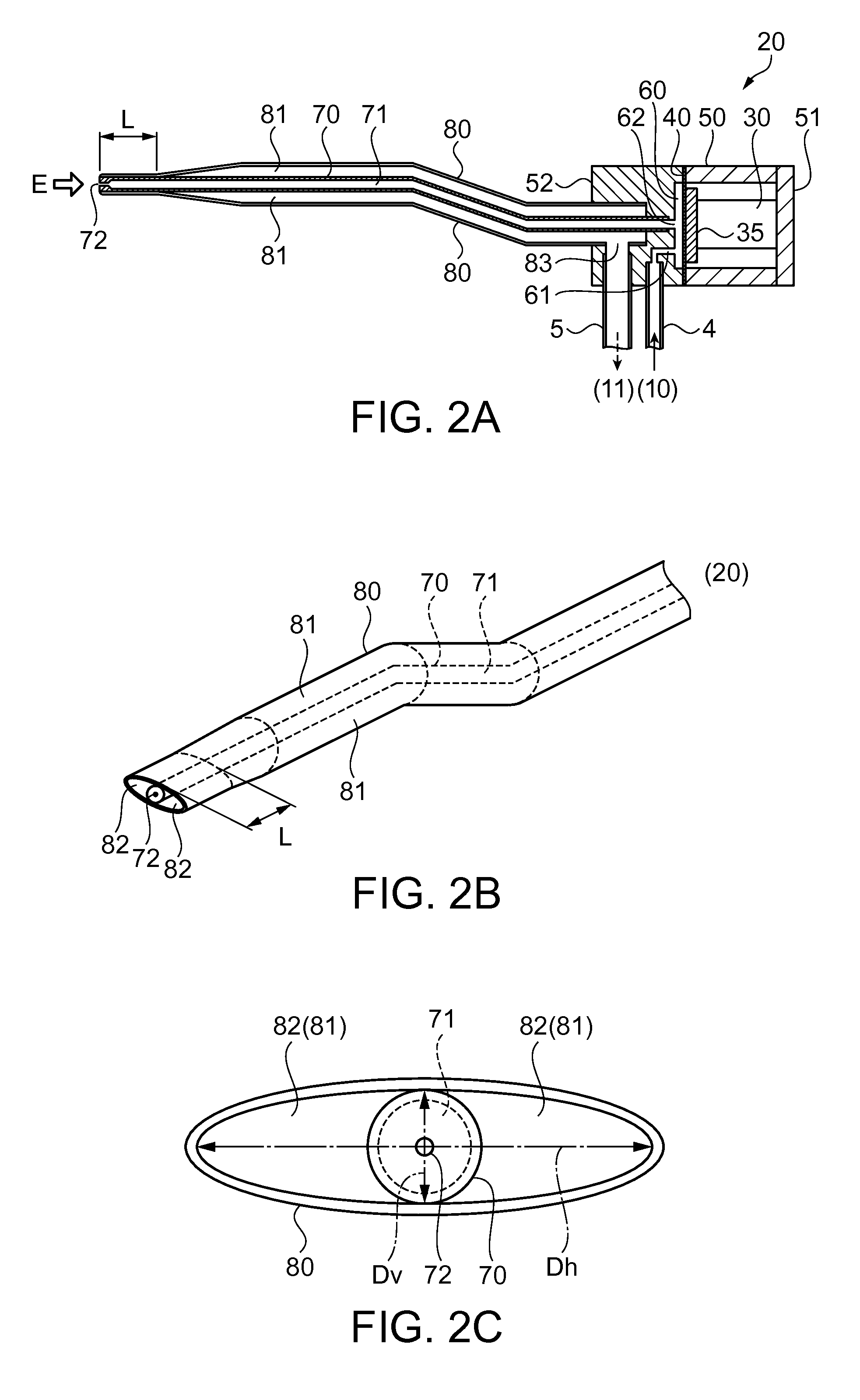 Fluid ejection device and medical instrument