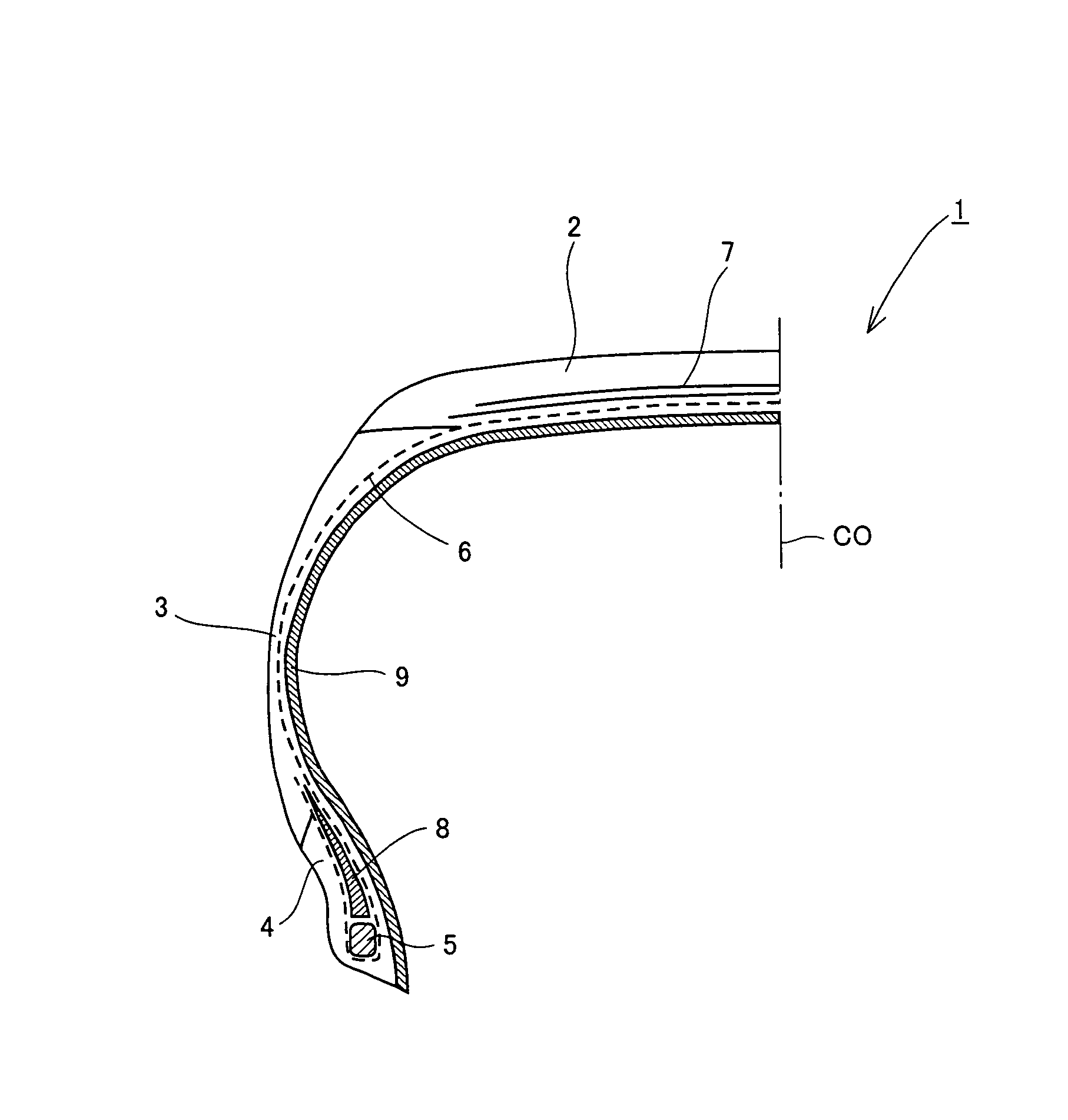 Rubber composition for tire, and tire