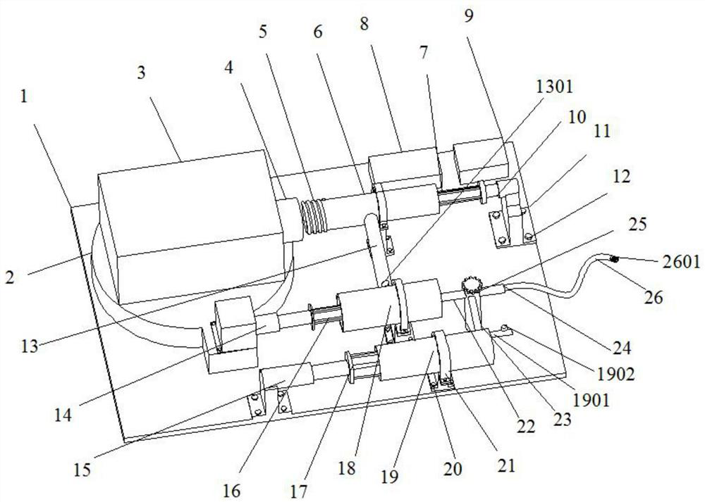 Automatic activation device for right heart contrast echocardiography agent