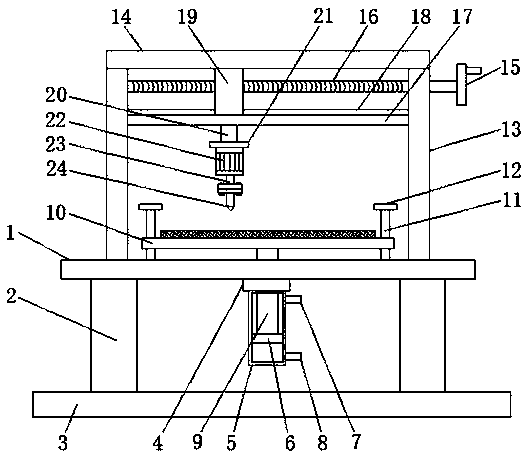 Drilling apparatus for manufacturing aircraft components
