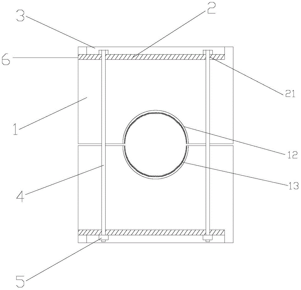 Low-temperature pipe clamp