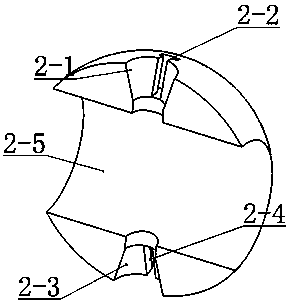 Unfurled track ball valve