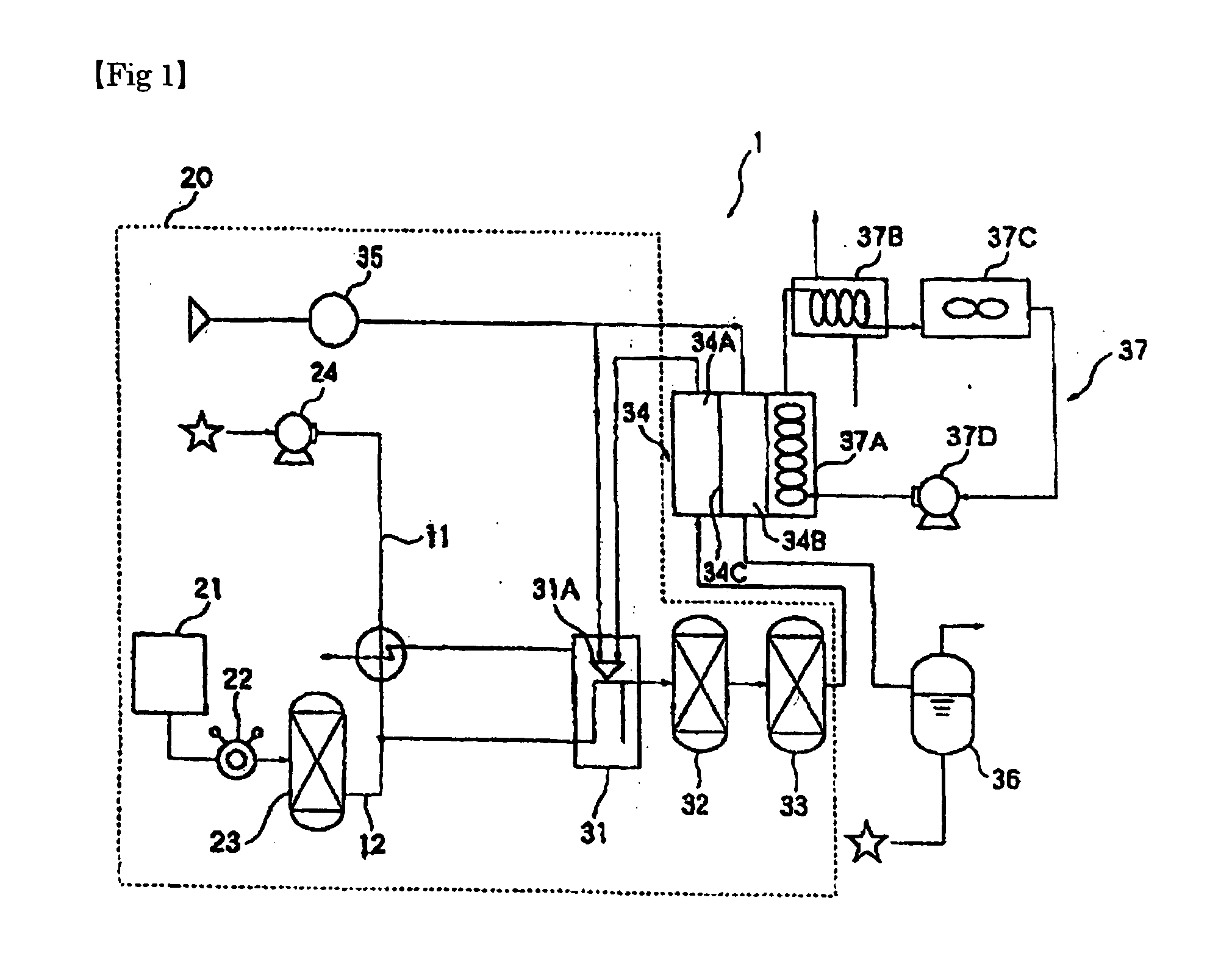 Coloration Agent for Carbonyl Sulfide, Detecting Means and Fuel Cell System