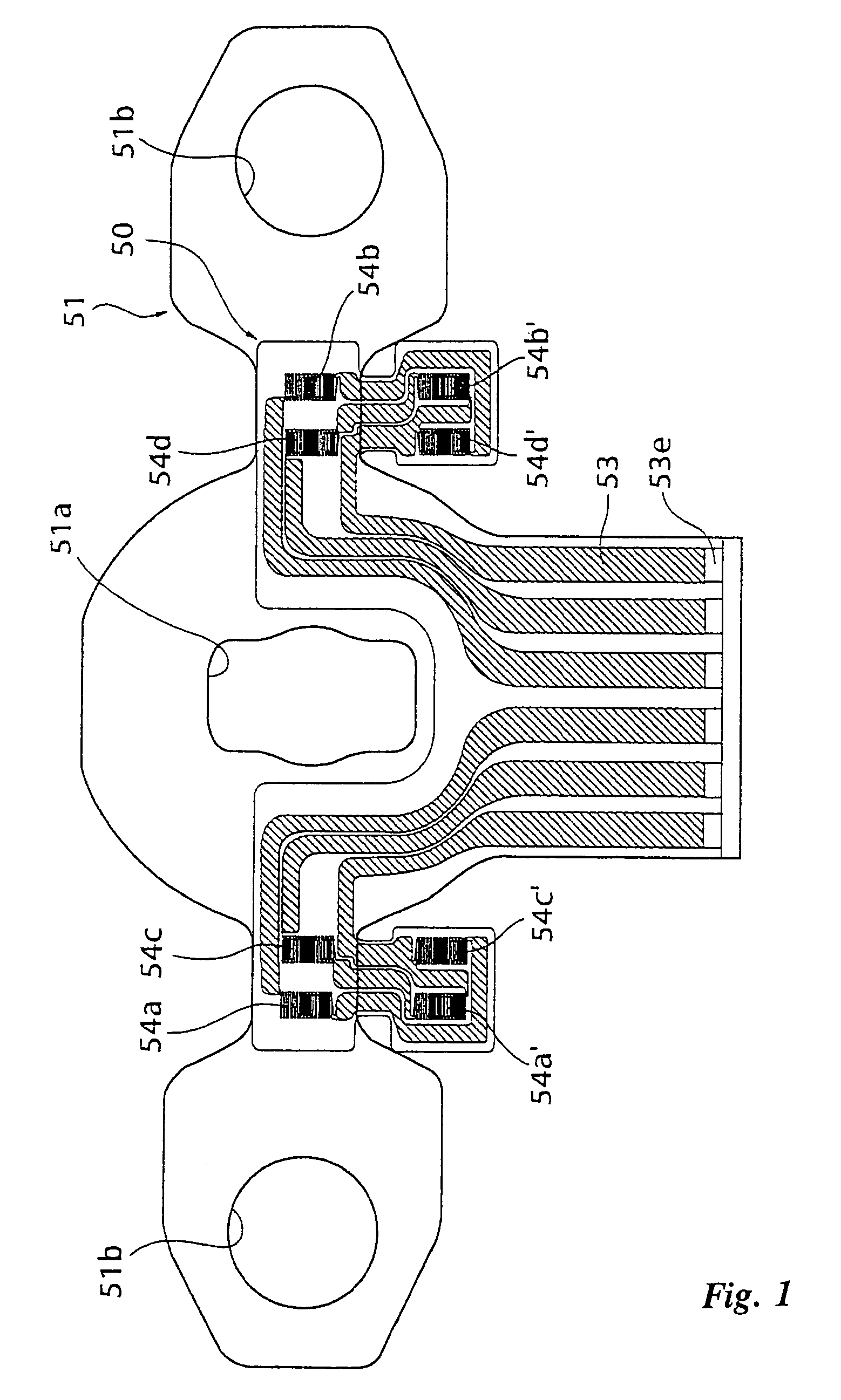 Load sensor and seat weight measuring apparatus with a plurality of strain gauges