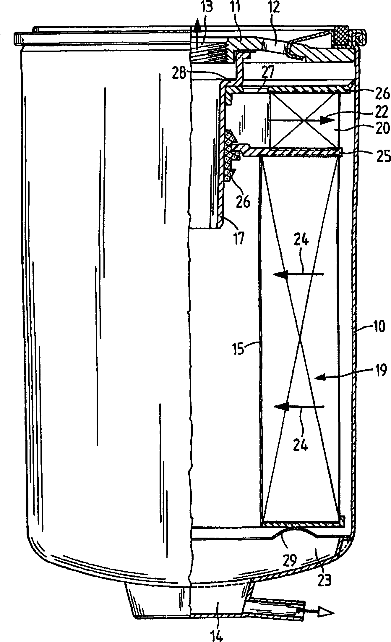 Fuel filter system