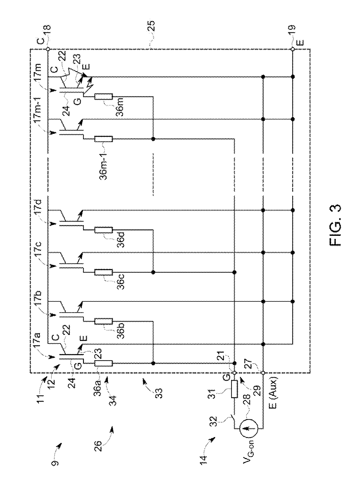 Circuit arrangement and method for gate-controlled power semiconductor devices