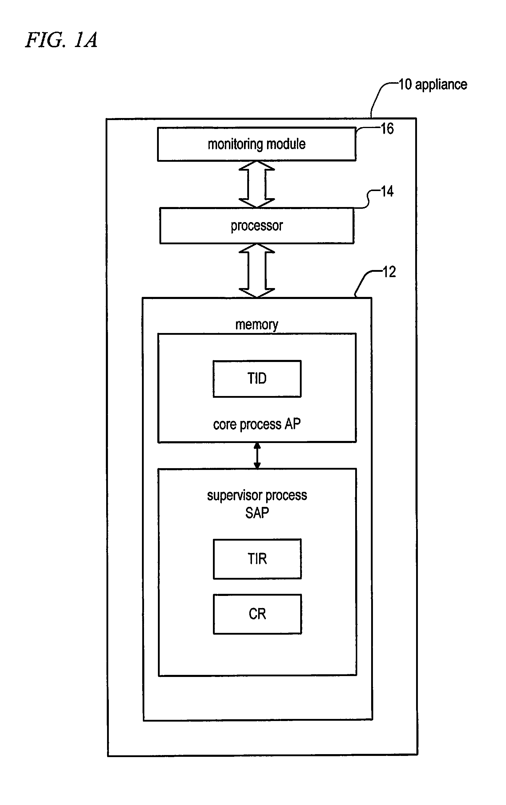 Recording and Preventing Crash in an Appliance