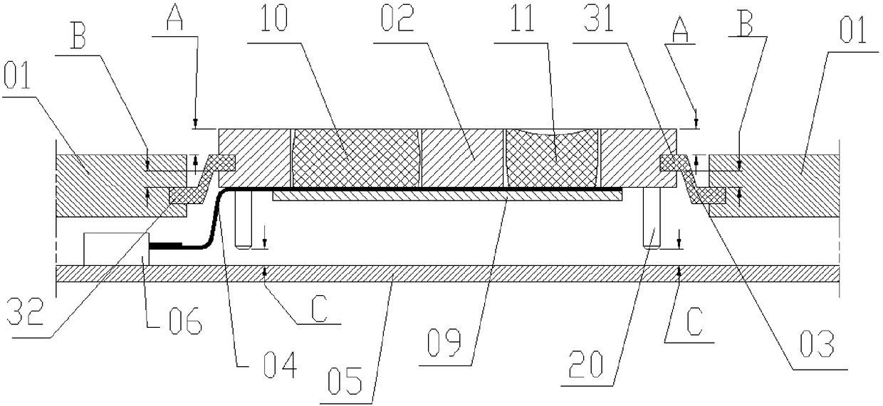 Wrist-type non-attached blood oxygen measuring device capable of automatically attaching to skin and manufacturing method thereof