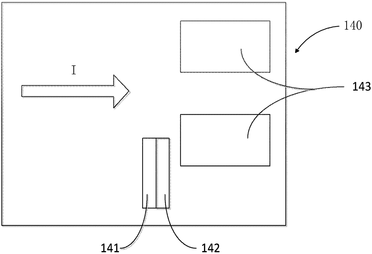 Particle beam therapeutic head device for acquiring small beam spot