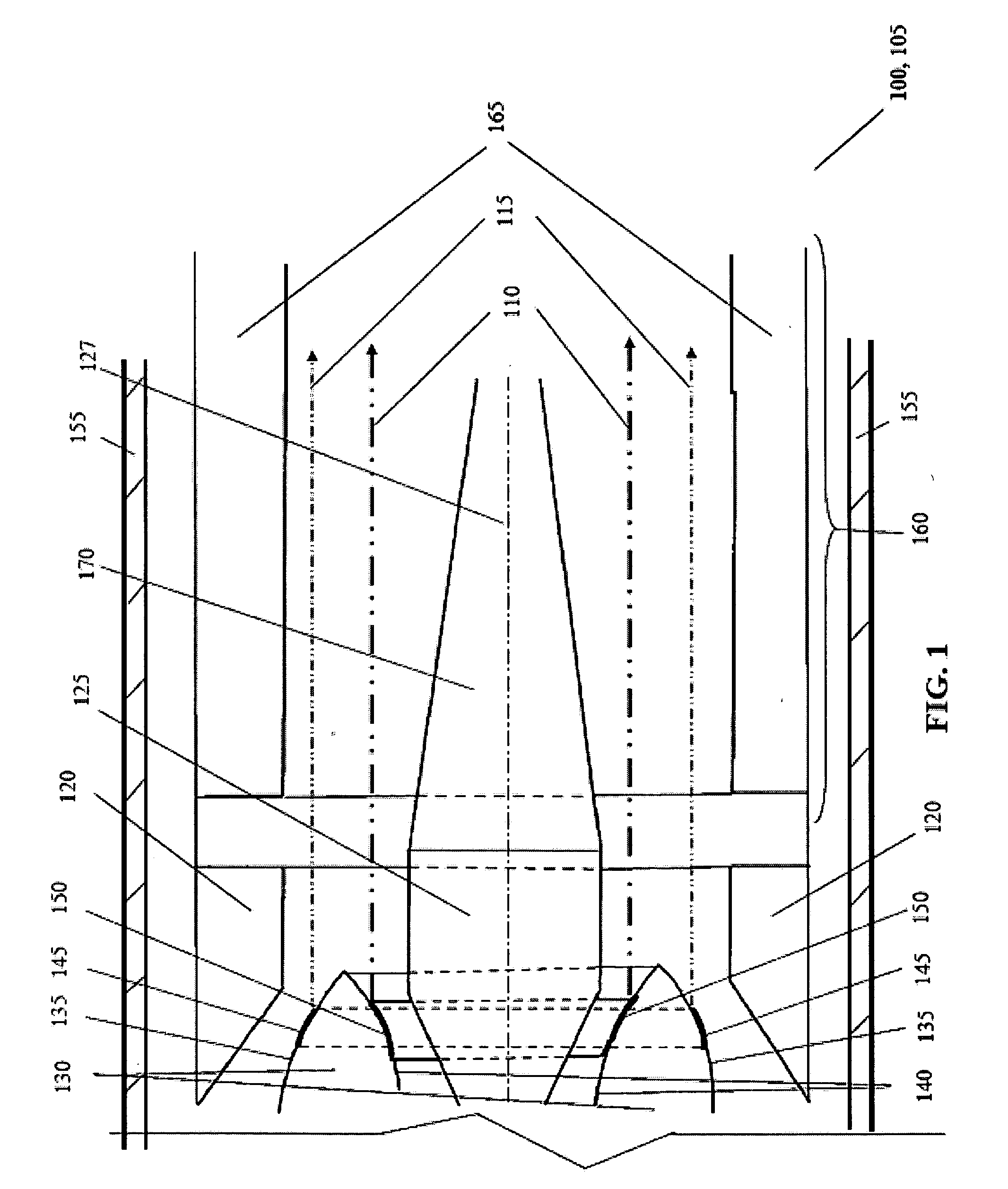 Coaxial cavity gyrotron with two electron beams