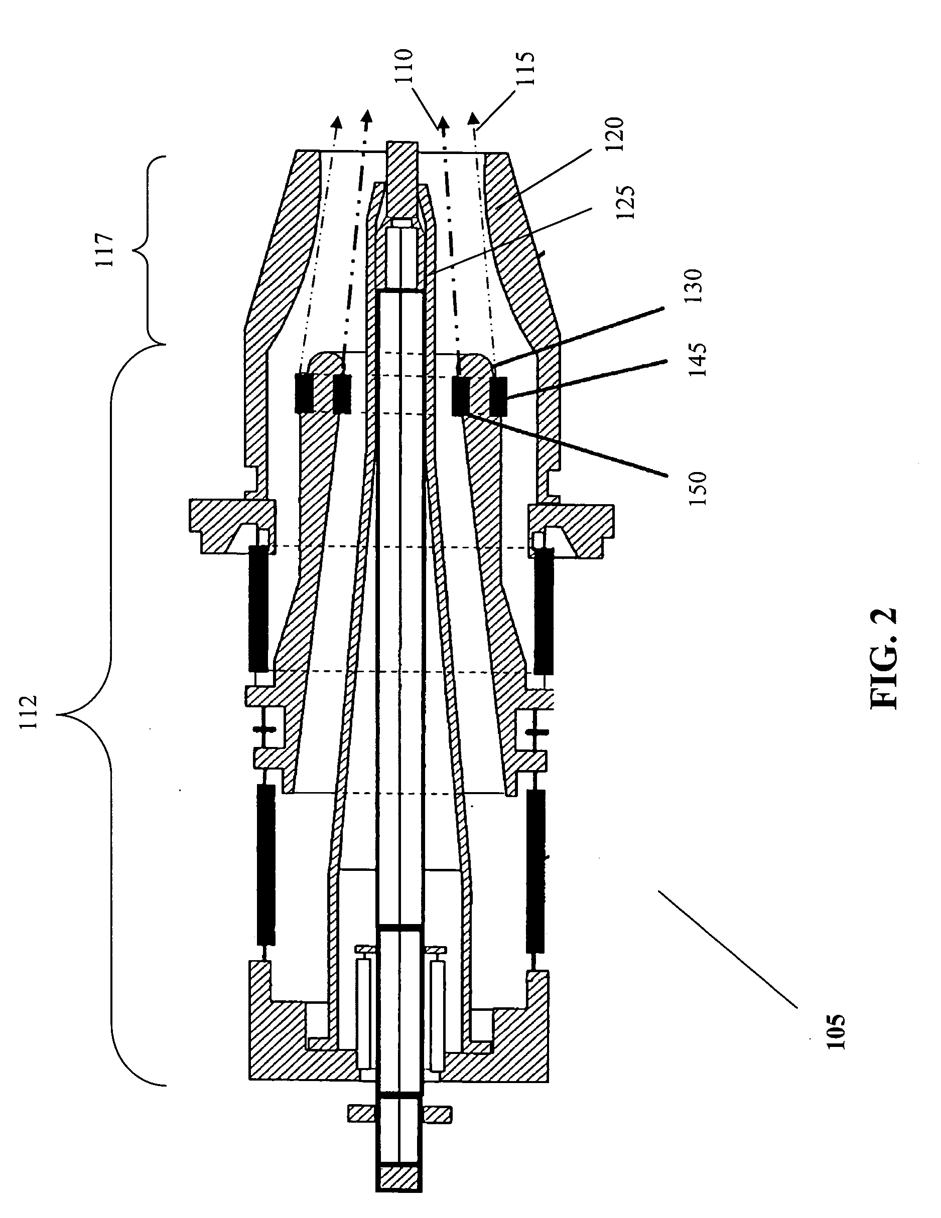 Coaxial cavity gyrotron with two electron beams