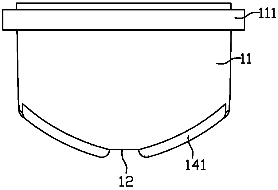Sealing structure and a puncturing device