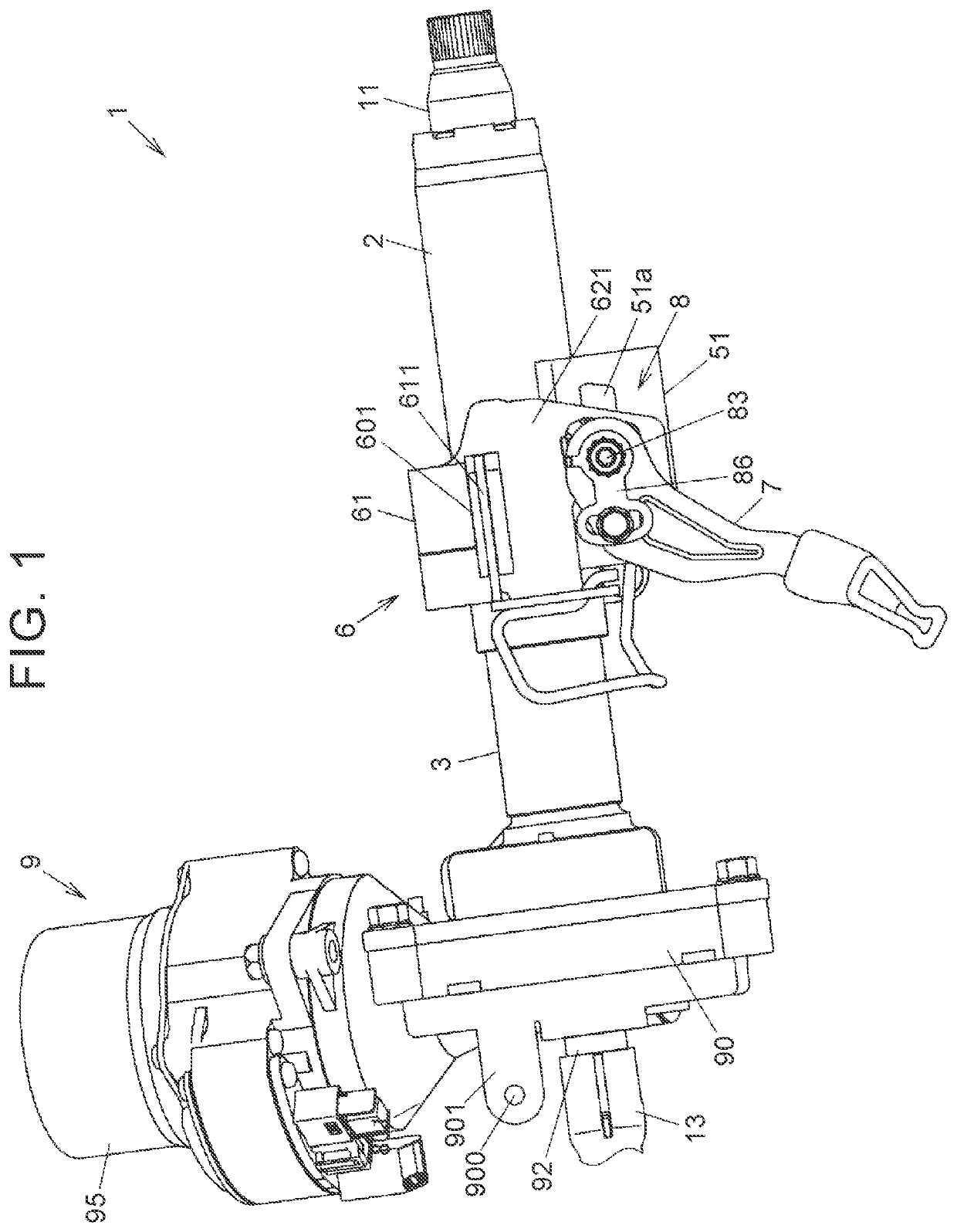 Steering column device and manufacturing method for the same