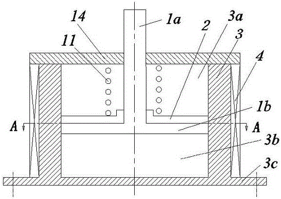 A magnetorheological damper with adjustable piston net cross-sectional area