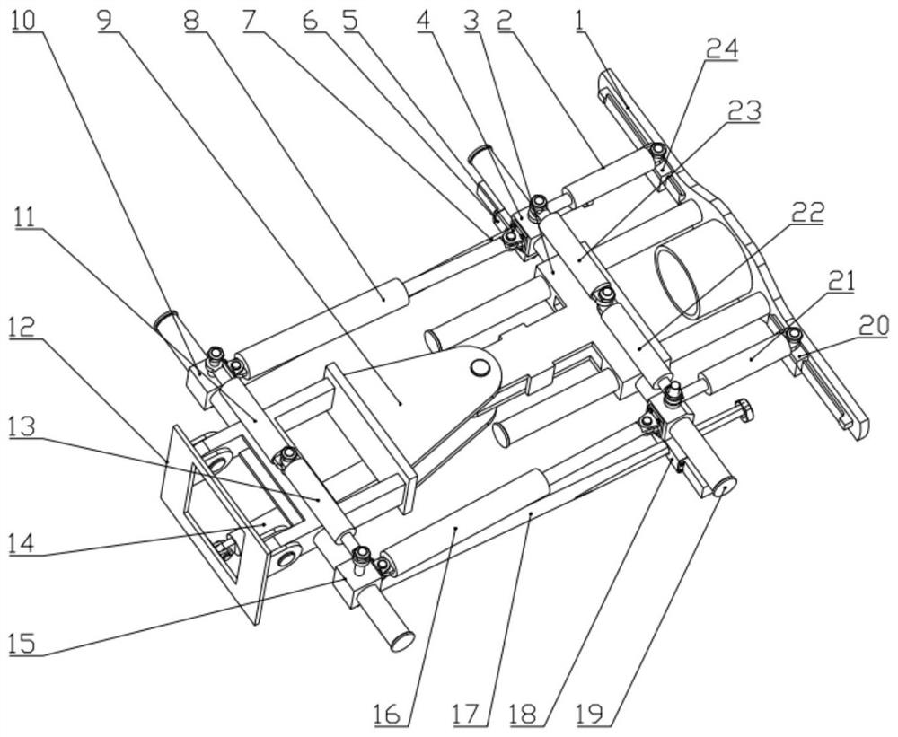 A hinge mechanism for articulated special vehicles