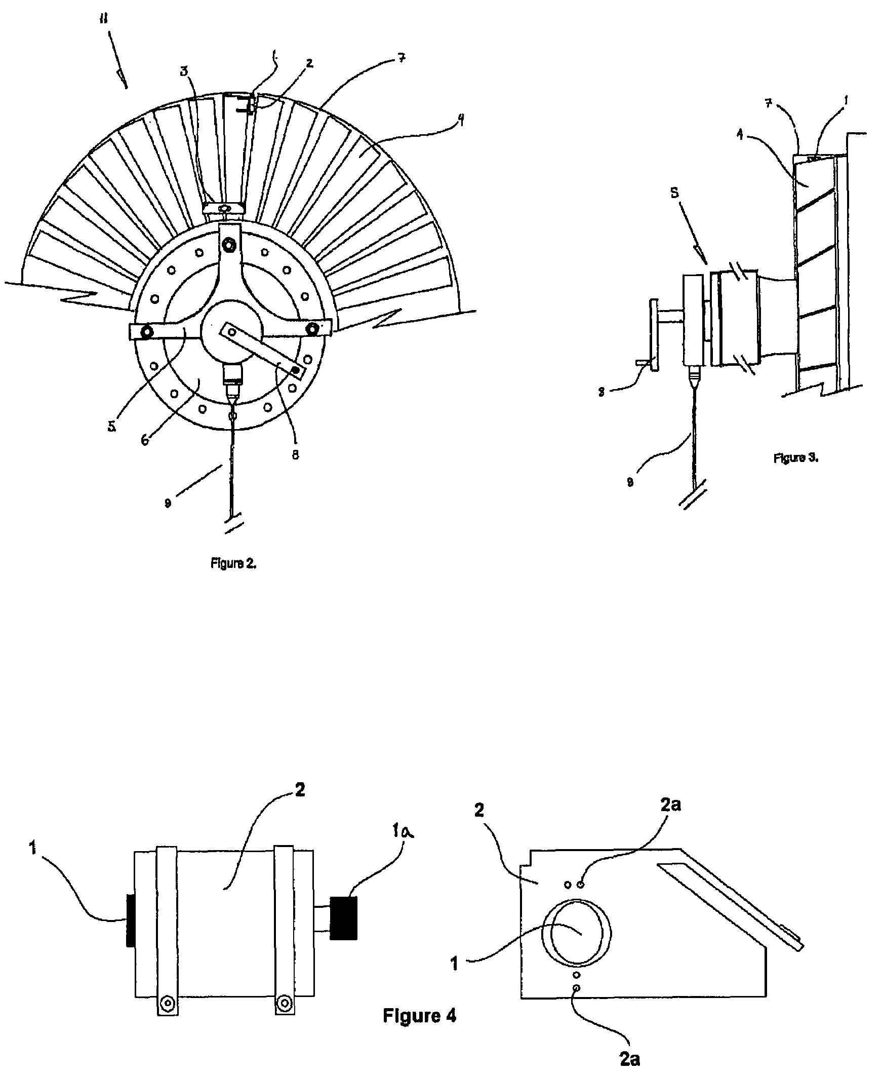 Rotor blade system for rotor and rotor case inspection