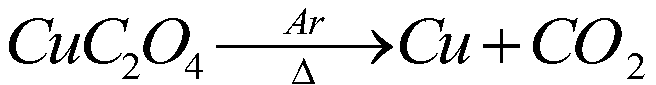 Process method for recovering copper from low-grade copper oxide ore