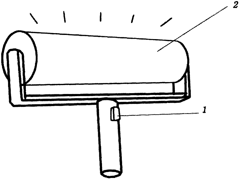 LED (light-emitting diode) transmitting cleaner